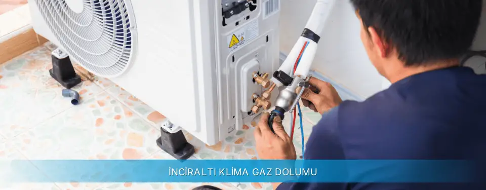 İnciraltı İlçemi Altus Klima Gaz Dolumu